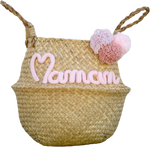 Panier déco en osier : personnalisable