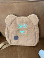 Sac a dos enfant en moumoute personnalisé