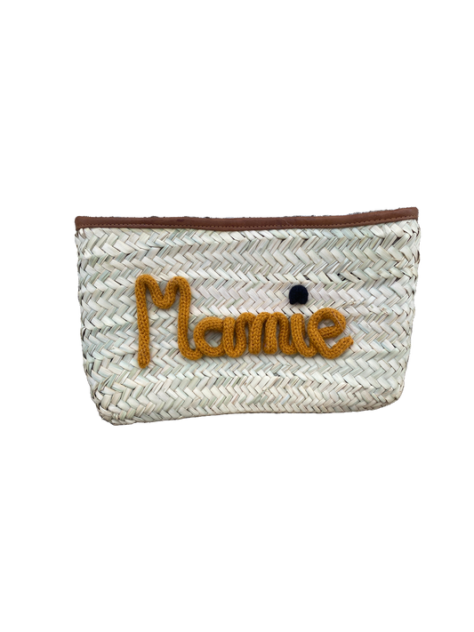 Pochette Mamie 20x30 (couleur moutarde)