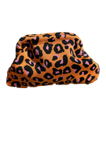 Pochette à main  (motif léopard)