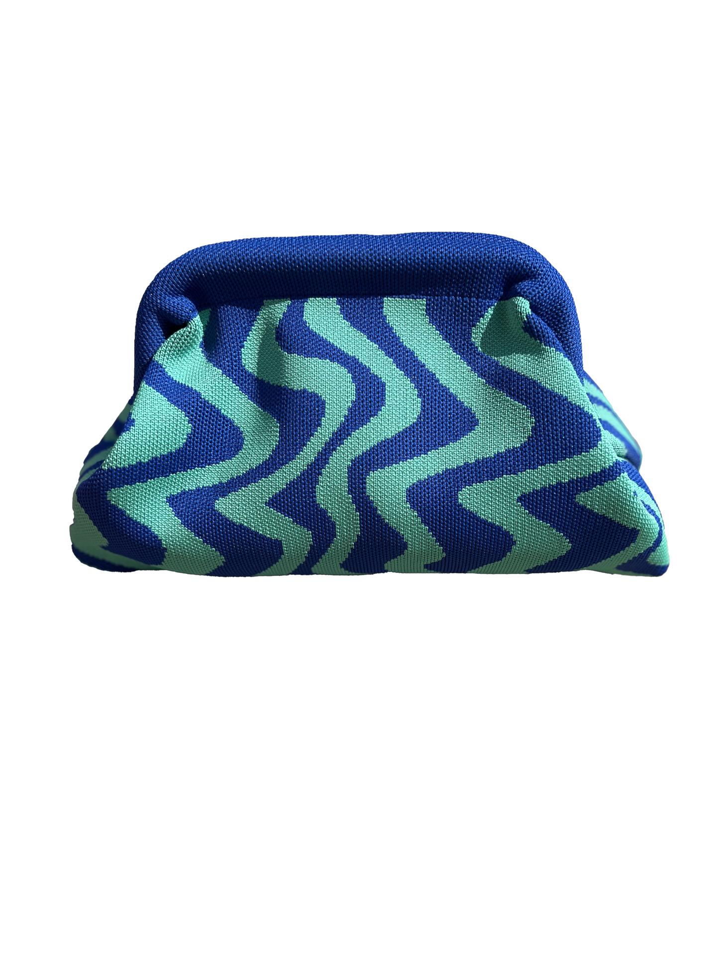 Jolie pochette à main (motif vague)