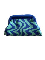 Jolie pochette à main (motif vague)