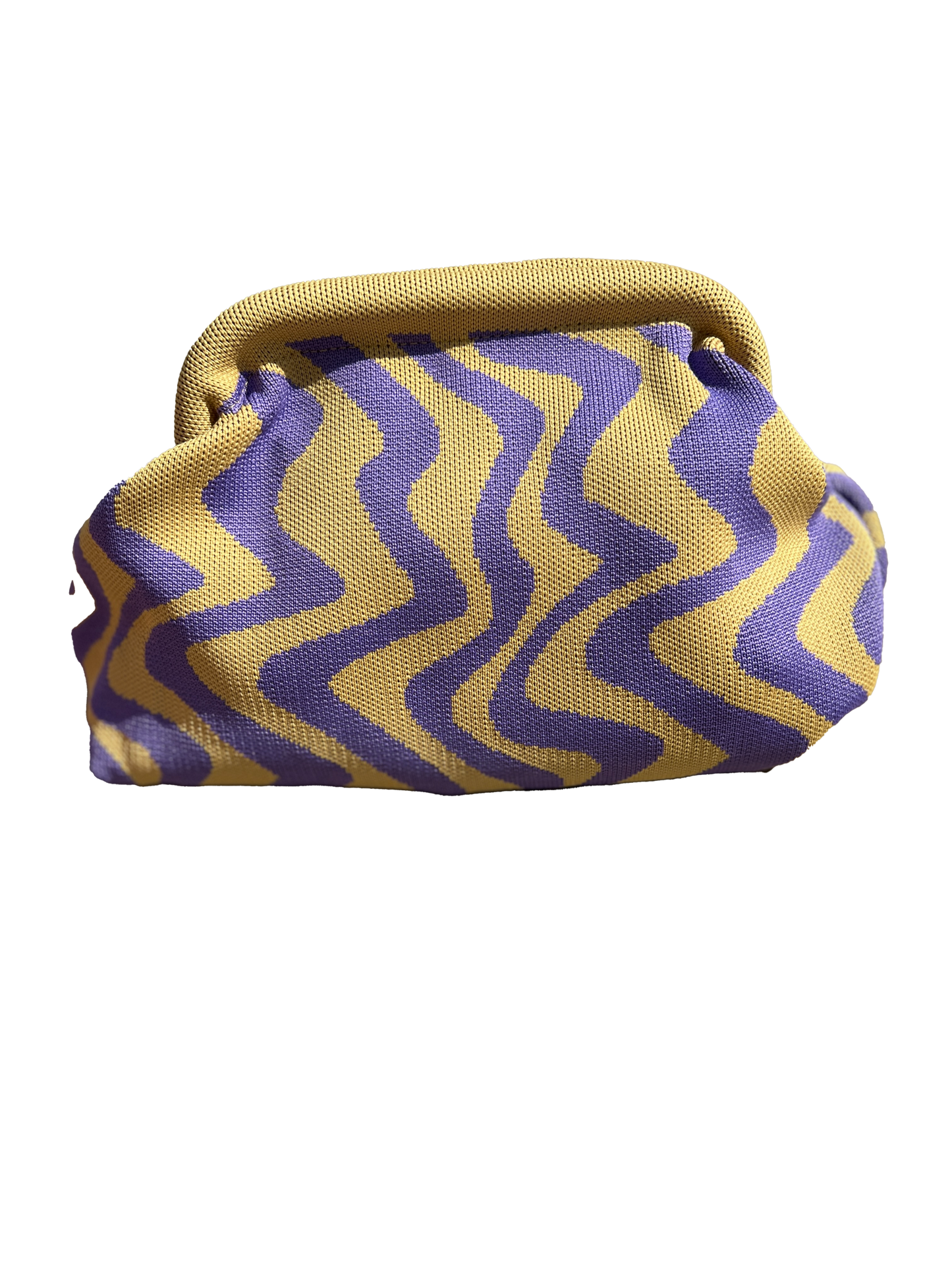 Jolie pochette à main (motif vague)