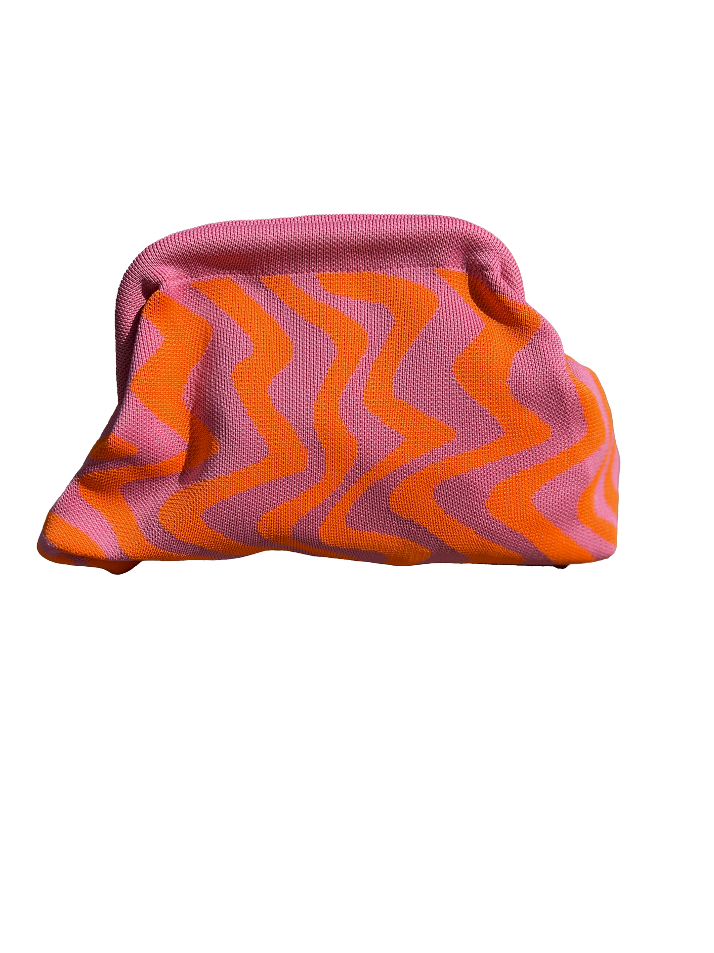 Jolie pochette à main (motif vague)