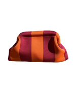 Pochette à main (motif rayé)