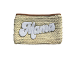 Pochette Mama 20x30 (motif blanc)