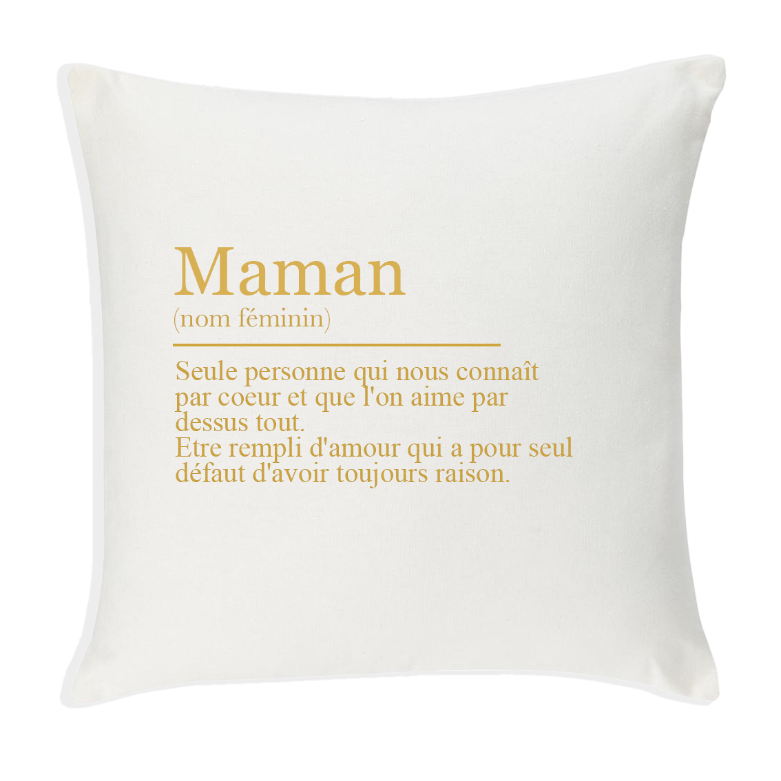 Coussins carré 38x38 personnalisé