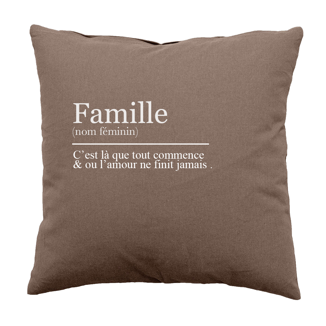 Coussins carré 38x38 personnalisé