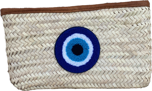 Pochette Paille "Oeil"